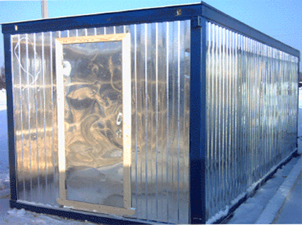 Блок-контейнер металлический